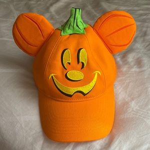 🧡 Disney pumpkin light up Hat RARE 🧡